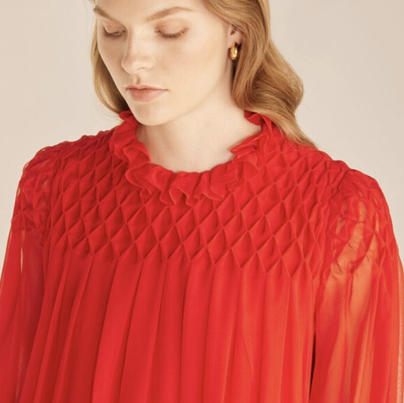 Rebecca Taylor Mock Neck Dress - Picture 4 of 4